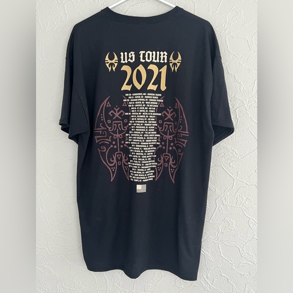MENS SOULYFLY 2021 US TOUR BAND TEE SHIRT SIZE XL CAVALERA SEPULTURA LIKE NEW - Picture 2 of 5